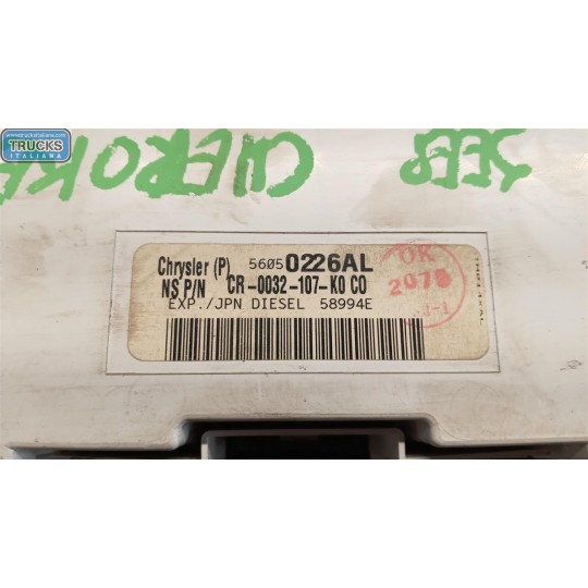 QUADRO STRUMENTI JEEP Gran Cherokee (WH) 2005>2011 usato