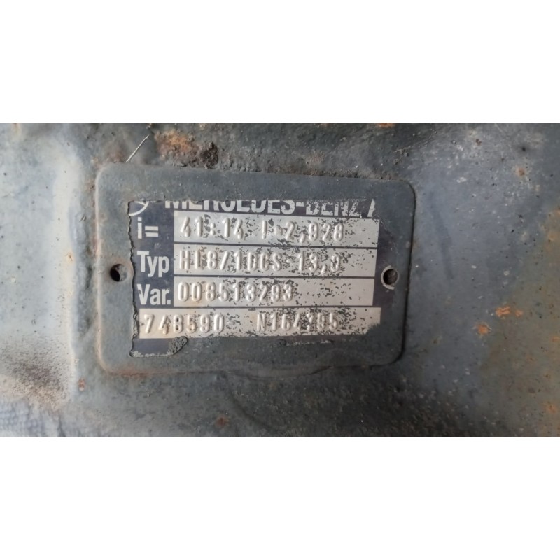 MERCEDES-BENZ truck GRUPPO DIFFERENZIALE POSTERIORE MERCEDES-BENZ truck Actros 1997>2003 usato