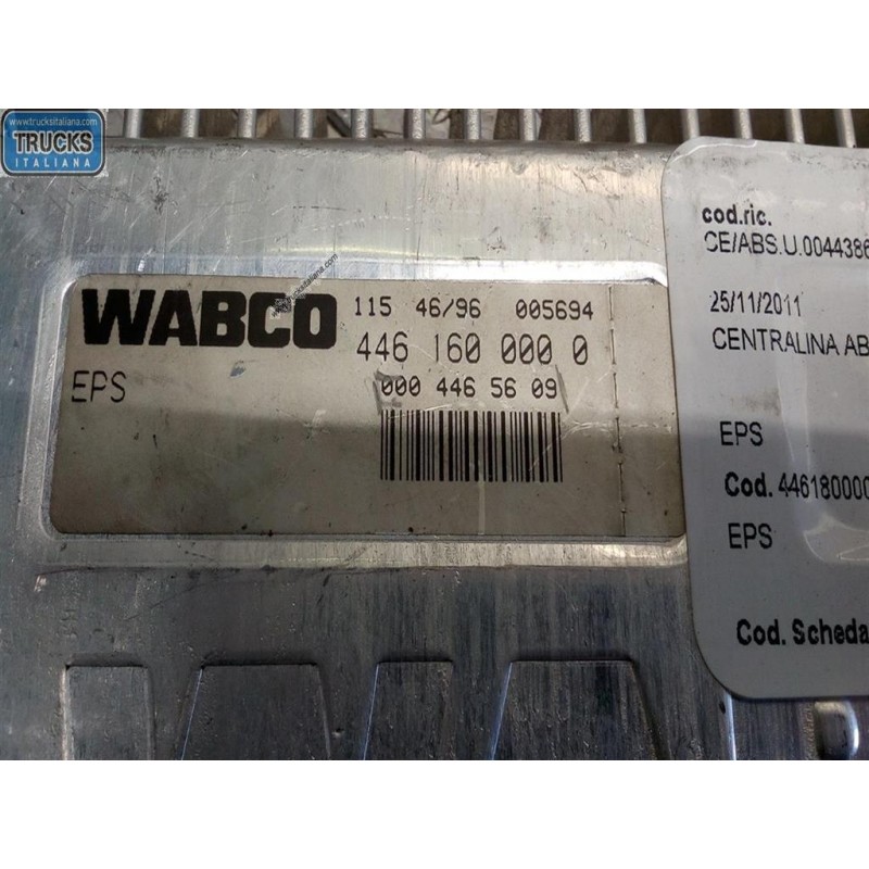 MERCEDES-BENZ truck ABS CONTROL UNIT MERCEDES-BENZ truck Actros 1997>2003 used