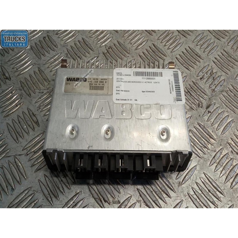 MERCEDES-BENZ truck ABS CONTROL UNIT MERCEDES-BENZ truck Actros 1997>2003 used