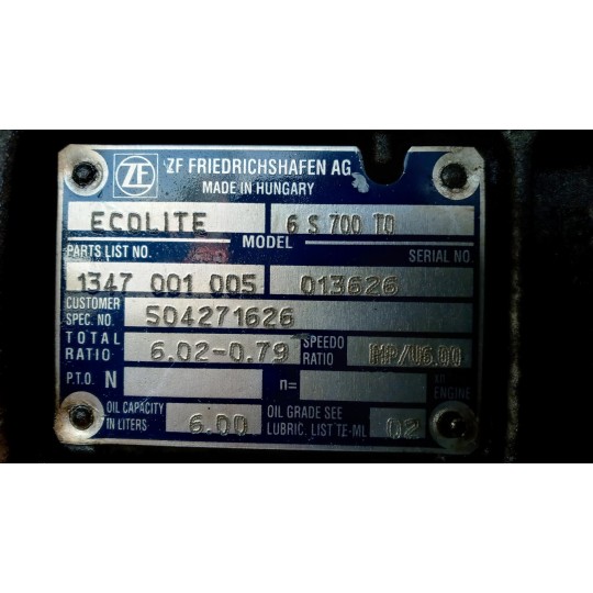 CAMBIO IVECO EUROCARGO 2008>2013 usato