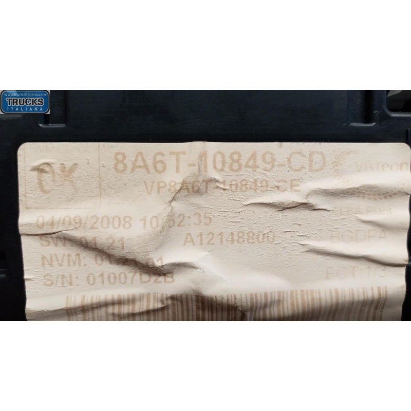 FORD INSTRUMENT PANEL FORD Fiesta 2008>2013 used