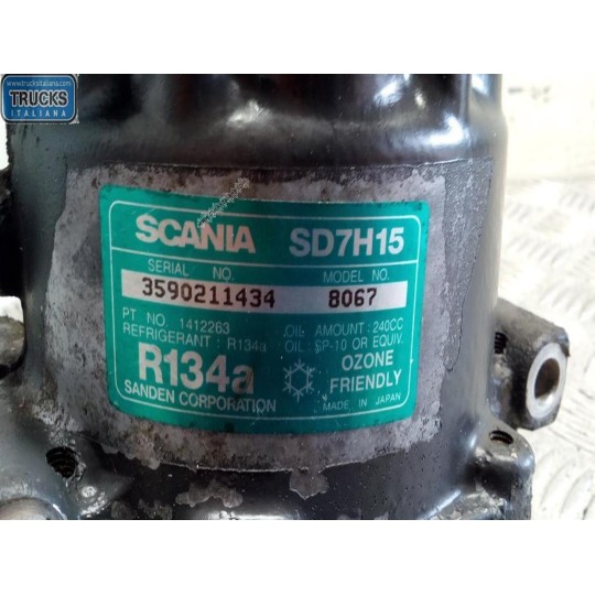 AIR CONDITIONER COMPRESSOR SCANIA Serie R 2005> used