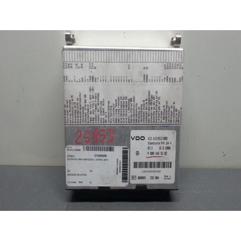 MERCEDES-BENZ truck CENTRALINE VARIE A MERCEDES-BENZ truck Actros 1997>2003 usato
