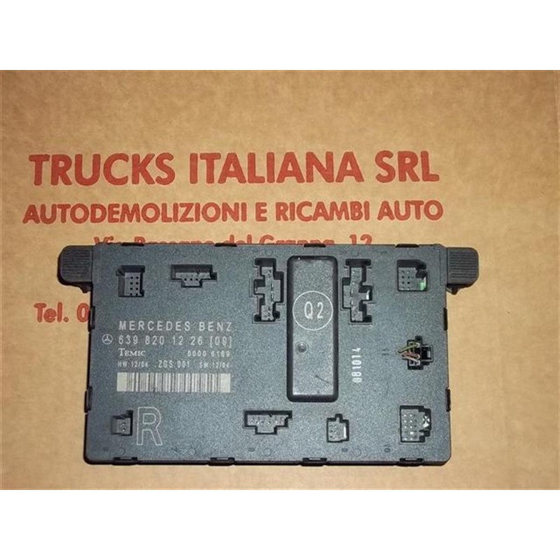 MERCEDES-BENZ van VARIOUS CONTROL UNITS  MERCEDES-BENZ van Vito-Viano (W639) 2003>2010 used