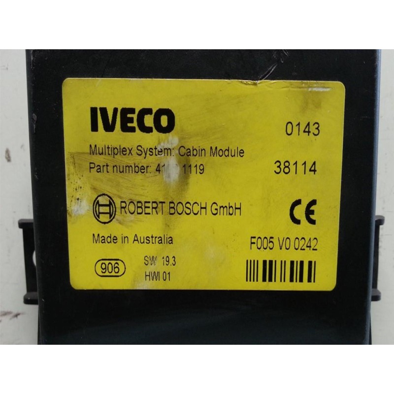 IVECO VARIOUS CONTROL UNITS  IVECO TRAKKER 2005>2013 used