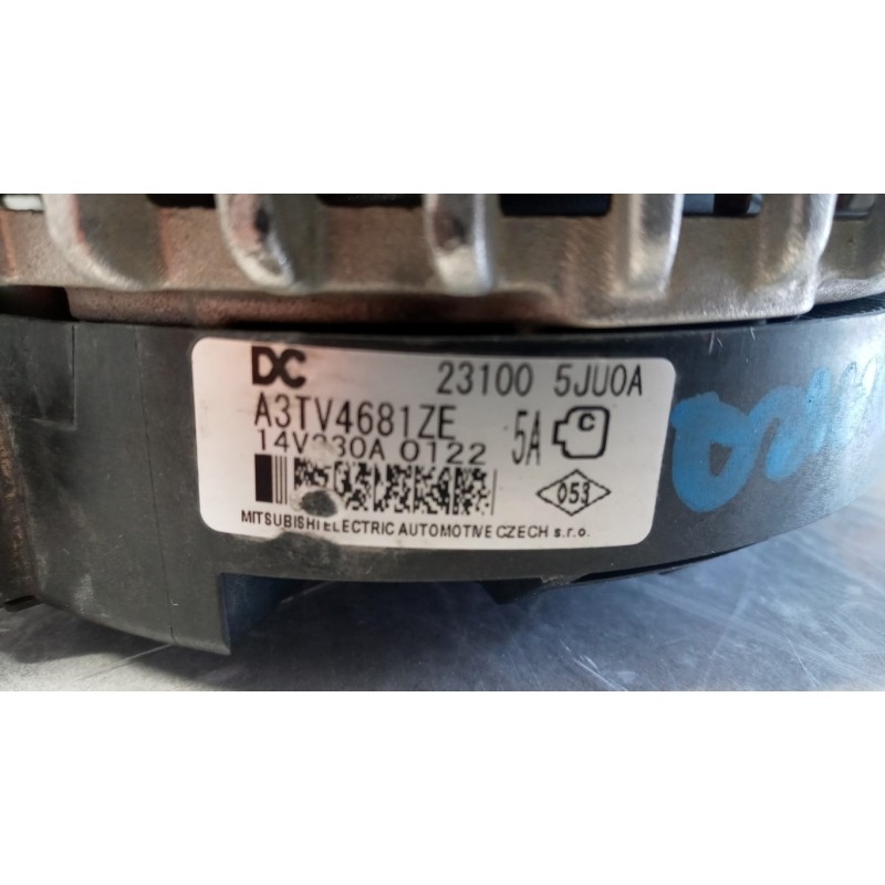 NISSAN ALTERNATOR NISSAN Navarra 2015> used