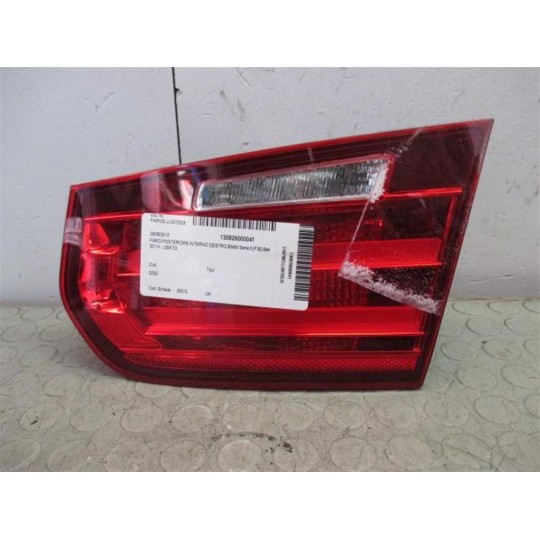 RIGHT REAR LIGHT ON BACK  BMW Serie 3 (F30) Berl 2011> used