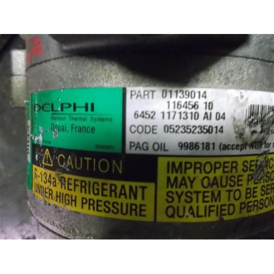 COMPRESSORE ARIA CONDIZIONATA MINI R52  Cabrio 2004>2008 usato