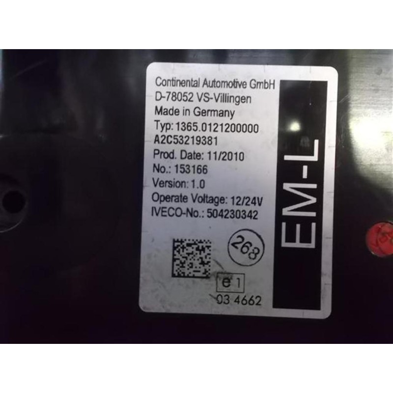 IVECO VARIOUS CONTROL UNIT C IVECO Stralis 2007>2013 used