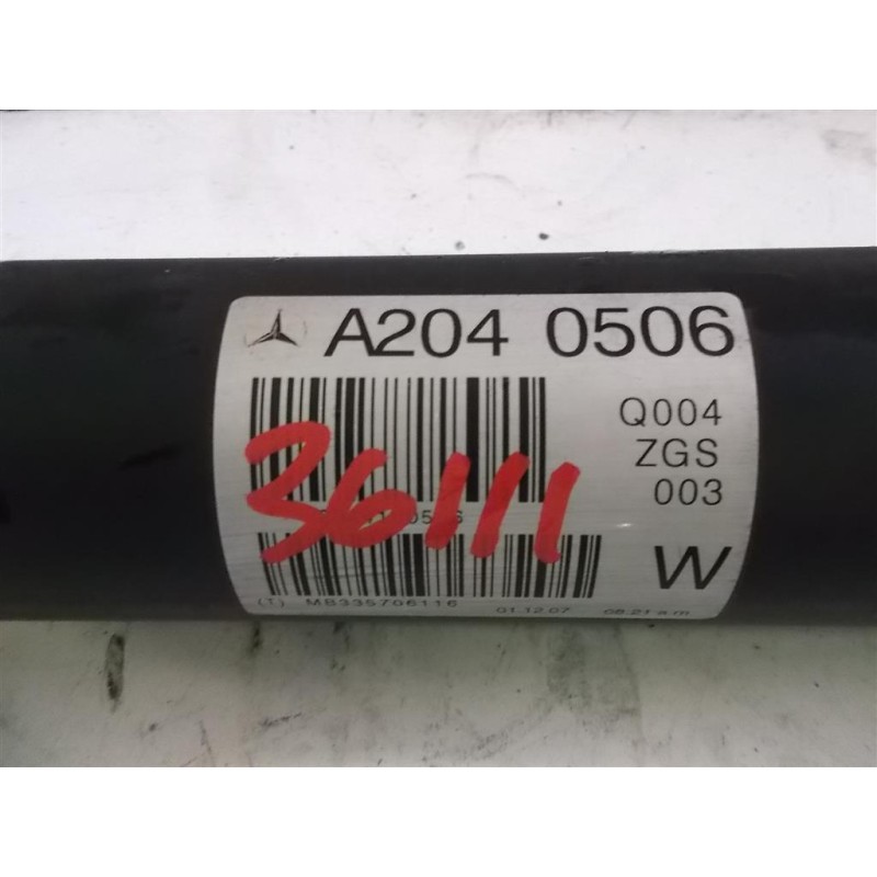 MERCEDES-BENZ REAR POWER TAKE OFF SHAFTS MERCEDES-BENZ Classe C (W204) 2007>2011 used