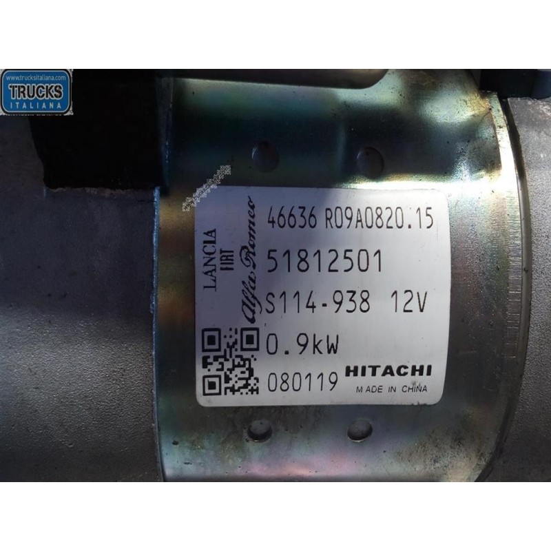 FIAT STARTER MOTOR FIAT Panda 2003>2010 used