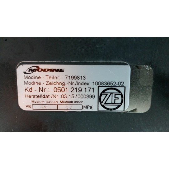 HEAT EXCHANGER  DAF XF106 used