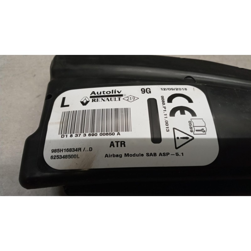 RENAULT CURTAIN AIRBAG LEFT RENAULT Clio 2016>2019 used