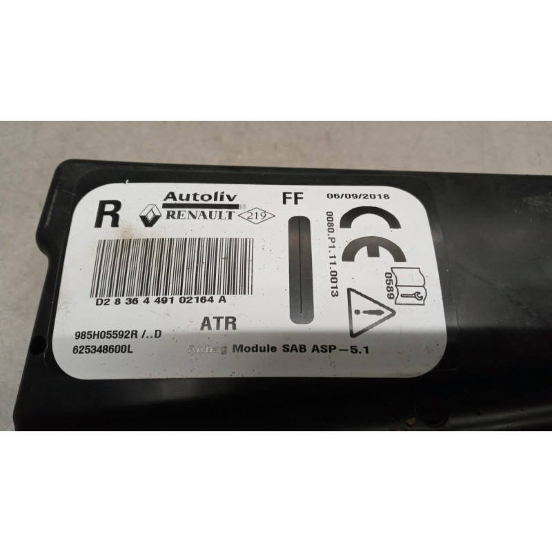 RENAULT AIR BAG LATERALE DESTRO RENAULT Clio 2016>2019 usato