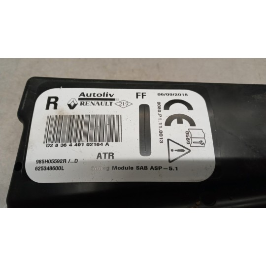 CURTAIN AIRBAG RIGHT  RENAULT Clio 2016>2019 used