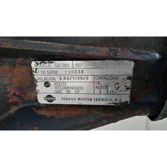 ASSALE POSTERIORE NISSAN truck L usato