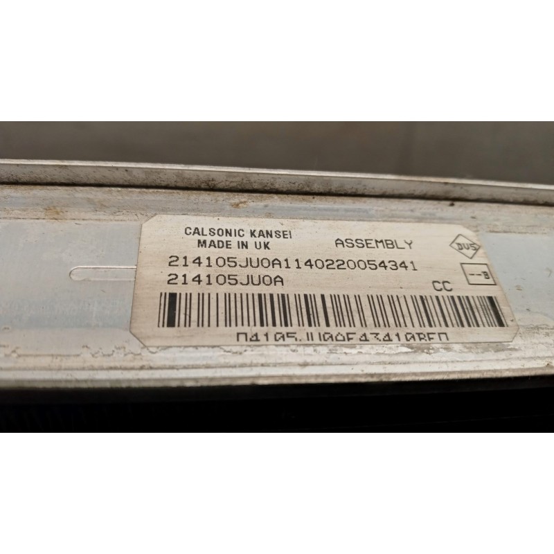 NISSAN WATER HEAT RADIATOR  NISSAN Navarra 2015> used