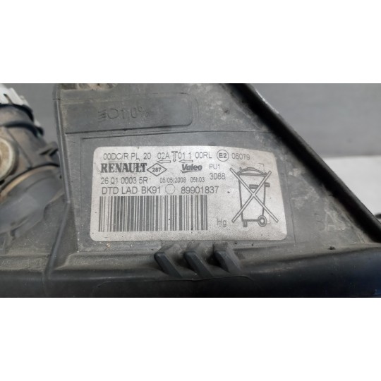 FARO ANT XENO DESTRO RENAULT Laguna 2008> usato