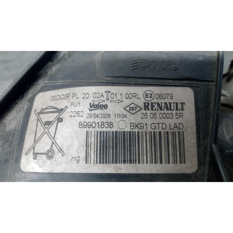 RENAULT FARO ANT XENO SINISTRO RENAULT Laguna 2008> usato