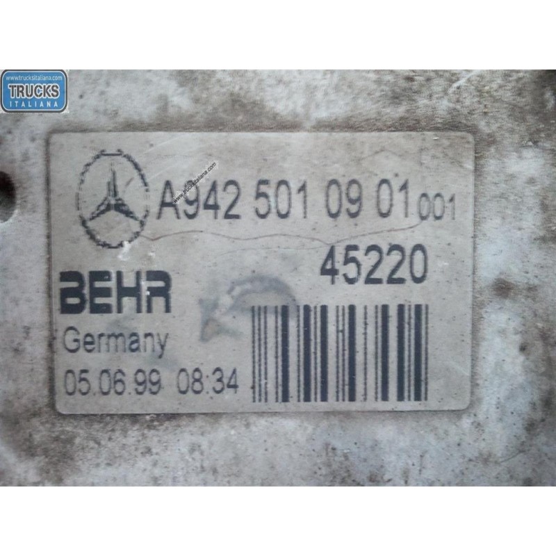 MERCEDES-BENZ truck RADIATORE INTERCOOLERS MERCEDES-BENZ truck Actros 1997>2003 usato