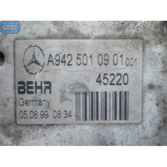 RADIATORE INTERCOOLERS MERCEDES-BENZ truck Actros 1997>2003 usato