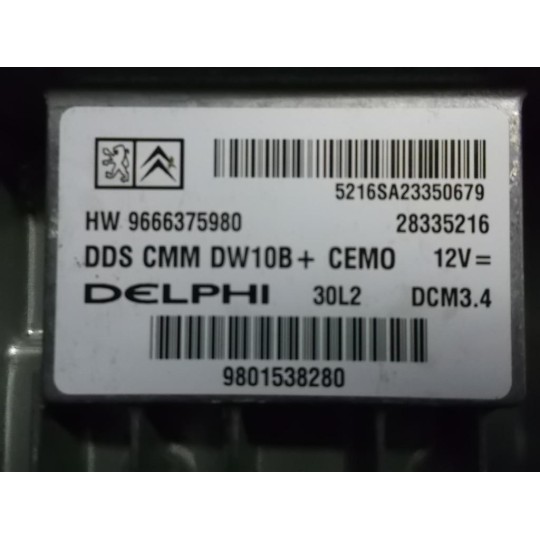 CENTRALINA MOTORE CITROEN C5 2012>2017 usato