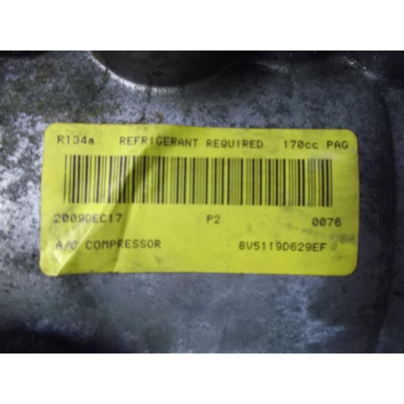 FORD AIR CONDITIONER COMPRESSOR FORD Fiesta 2008>2013 used