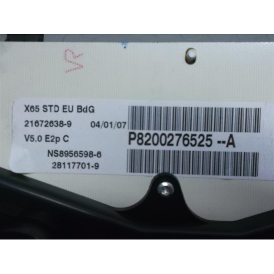 INSTRUMENT PANEL RENAULT Clio Storia 2005>2009 used