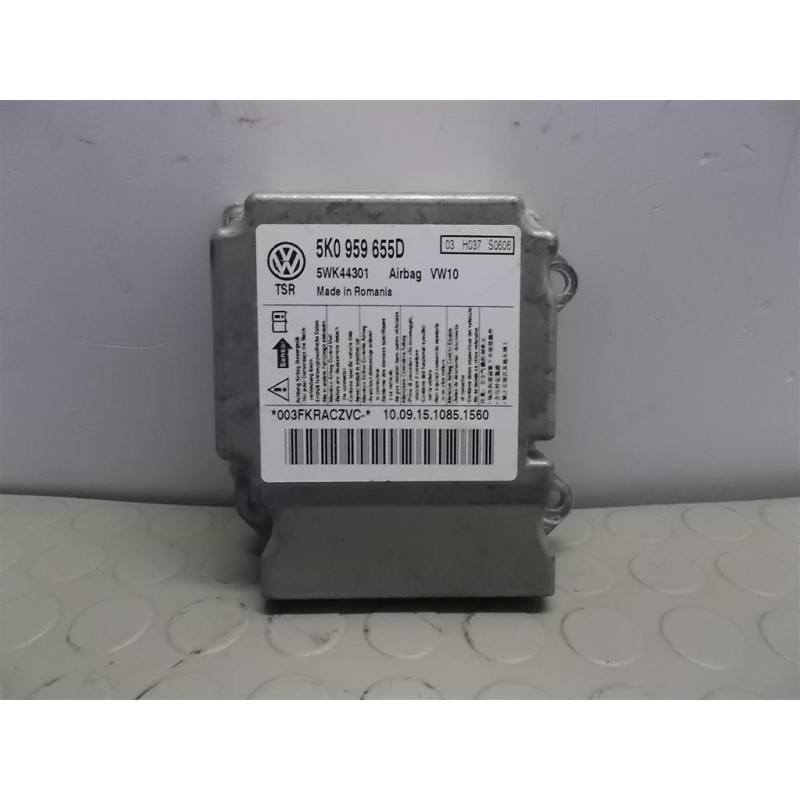 VOLKSWAGEN CENTRALINA AIR BAG VOLKSWAGEN Golf 6 2008>2012 usato