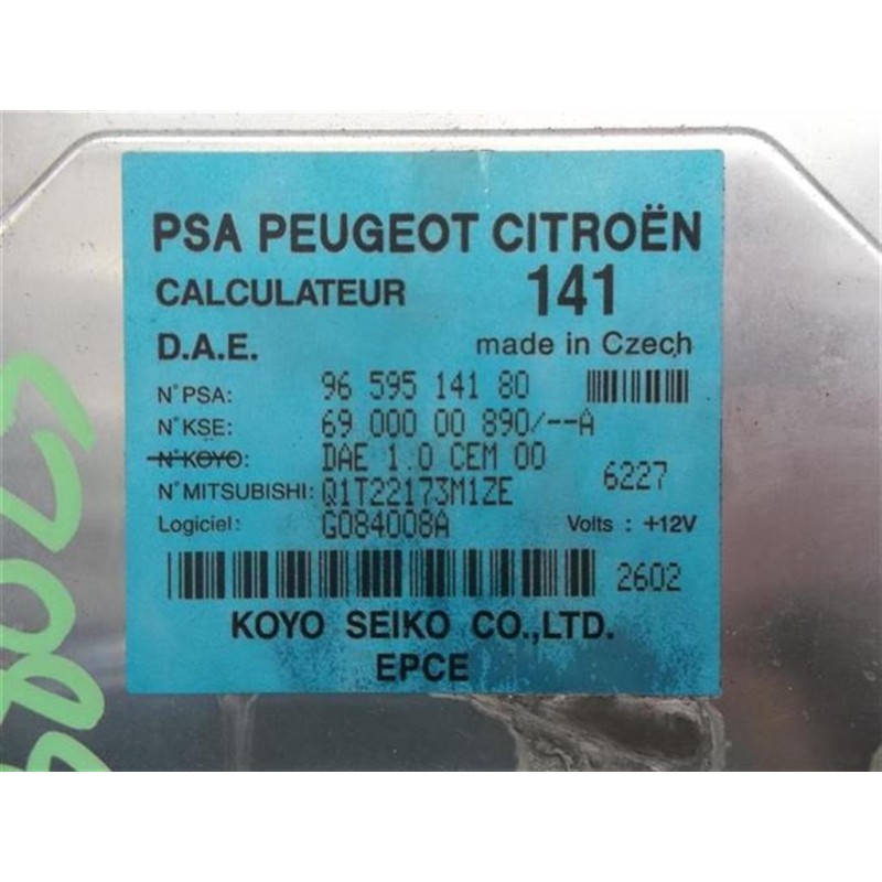 CITROEN CENTRALINE VARIE CITROEN C2 2003> usato