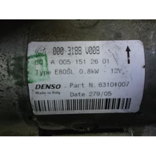 STARTER MOTOR SMART City Coupé e Cabrio Fourtwo 2003>2007 used