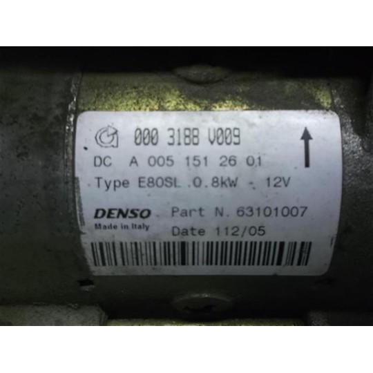 STARTER MOTOR SMART City Coupé e Cabrio Fourtwo 2003>2007 used