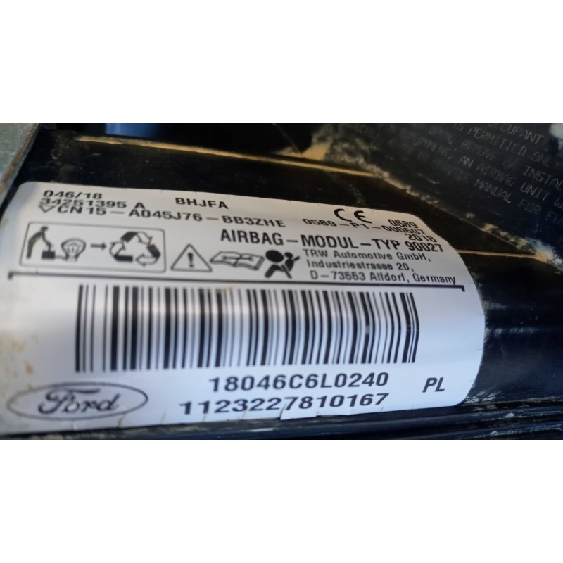 FORD KIT AIR BAG FORD EcoSport 2018> usato