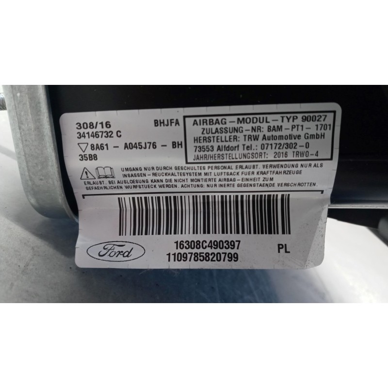 FORD KIT AIR BAG FORD EcoSport 2013>2017 usato