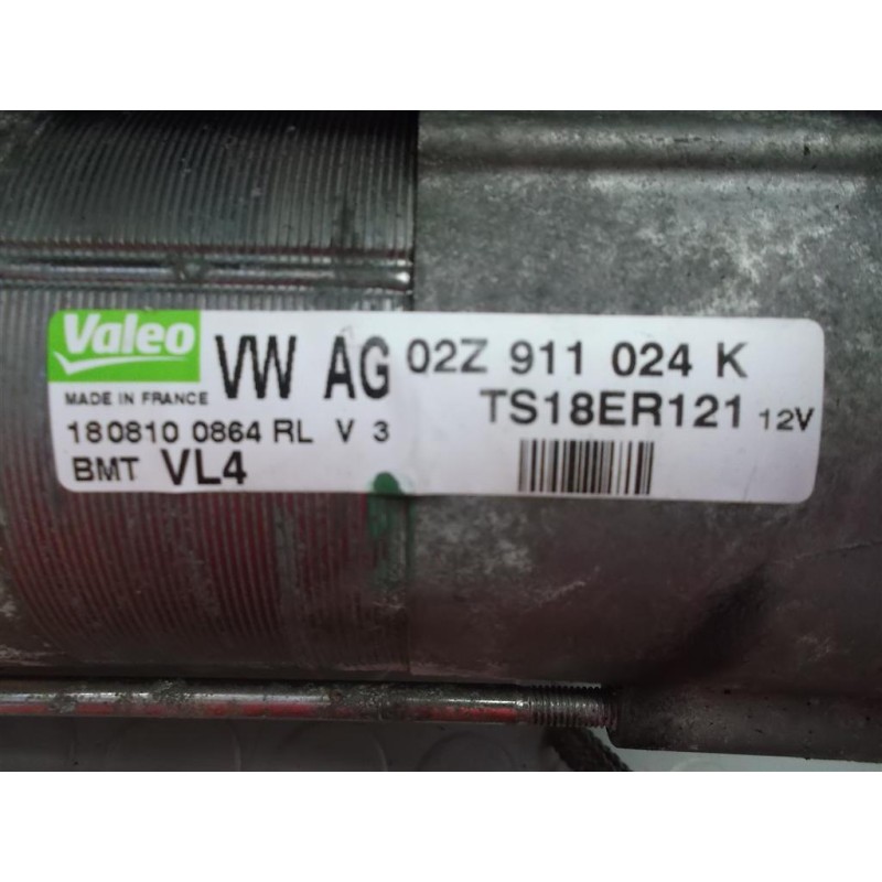 VOLKSWAGEN STARTER MOTOR VOLKSWAGEN Golf 6 2008>2012 used