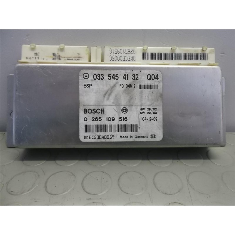 MERCEDES-BENZ VARIOUS CONTROL UNITS  MERCEDES-BENZ Classe E (W/S211) 2002>2006 used