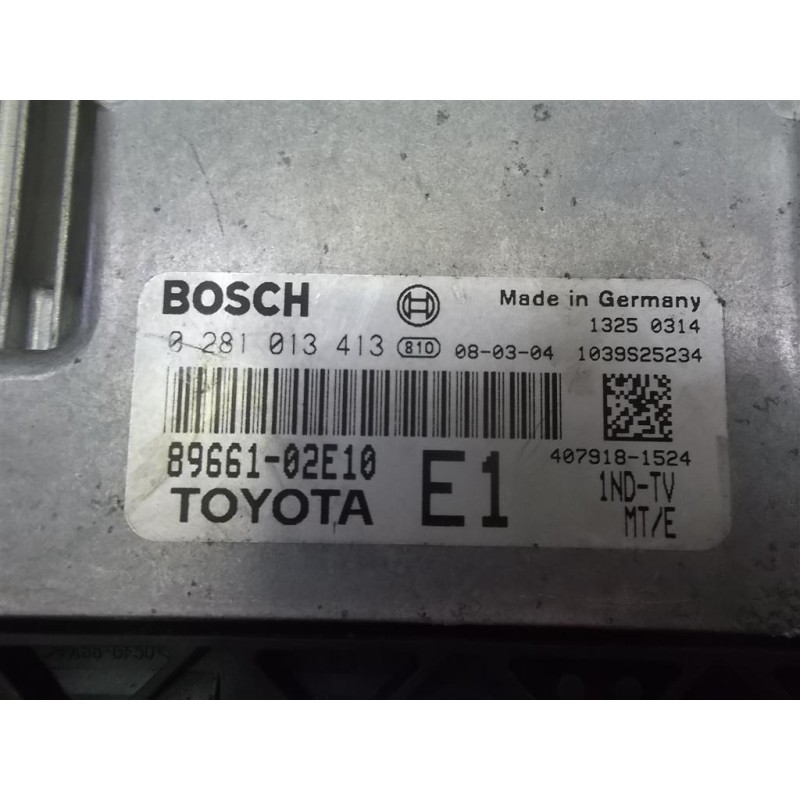 TOYOTA ENGINE UNIT TOYOTA Auris 2007>2010 used