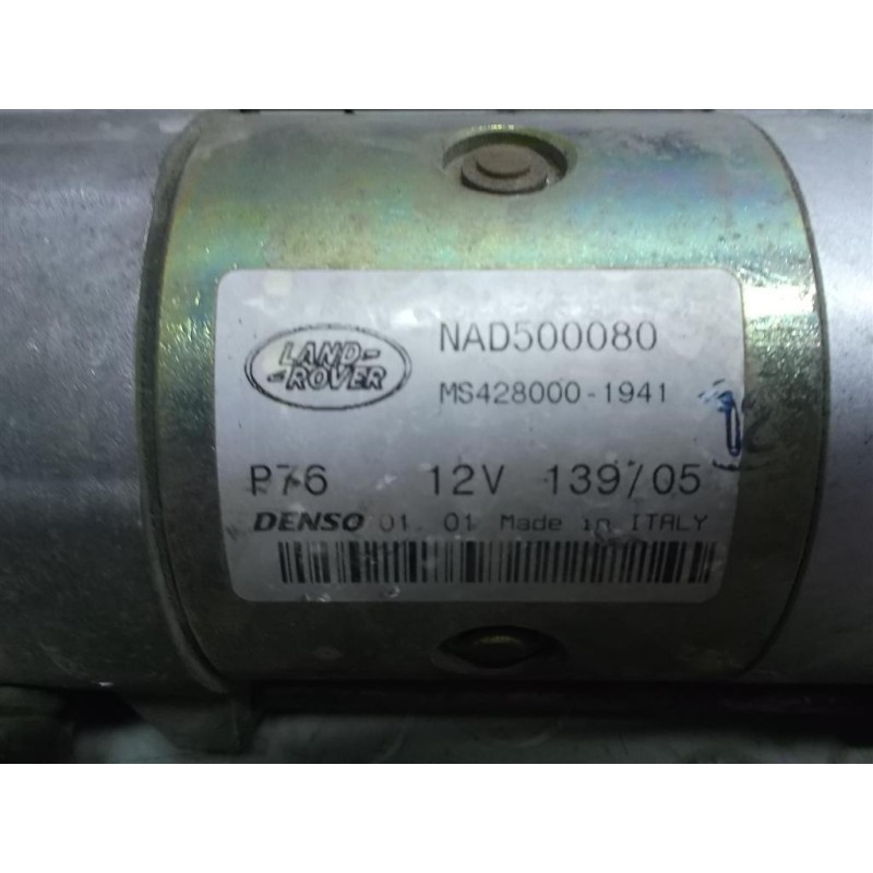 LAND ROVER STARTER MOTOR LAND ROVER Range Rover Sport 2005>2010 used