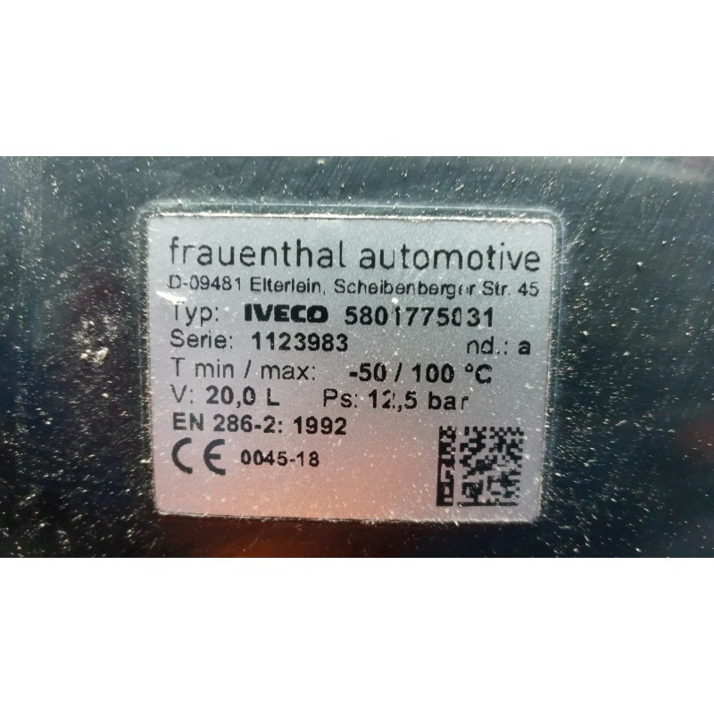 IVECO AIR TANK IVECO TRAKKER 2013> used