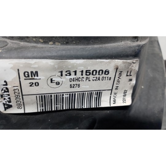 FRONT LEFT FLASHLIGHT  OPEL Corsa C 2000>2003 used