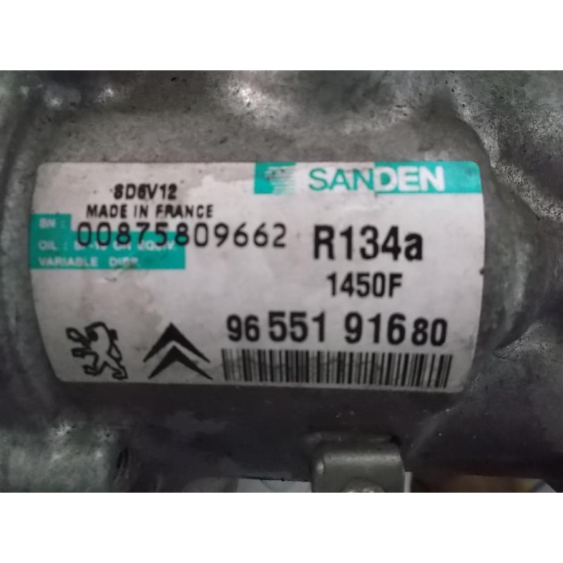 CITROEN AIR CONDITIONER COMPRESSOR CITROEN C3 2005>2009 used