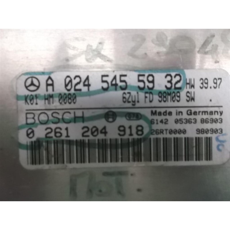 MERCEDES-BENZ VARIOUS CONTROL UNITS  MERCEDES-BENZ Classe S (W220) 1999>2005 used