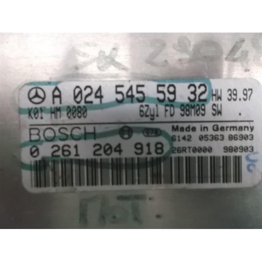 VARIOUS CONTROL UNITS  MERCEDES-BENZ Classe S (W220) 1999>2005 used