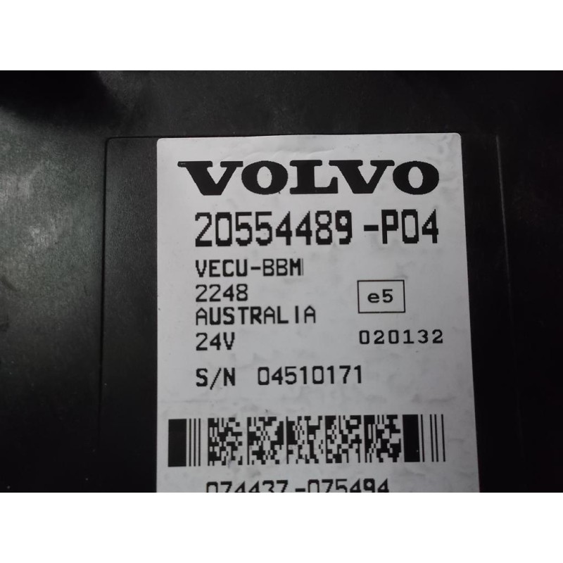 VOLVO truck VARIOUS CONTROL UNIT C VOLVO truck FH12 II 2002>2008 used