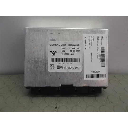 CENTRALINE VARIE A MAN TGX  usato