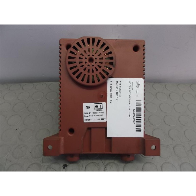 MAN CENTRALINE VARIE D MAN TGX  usato