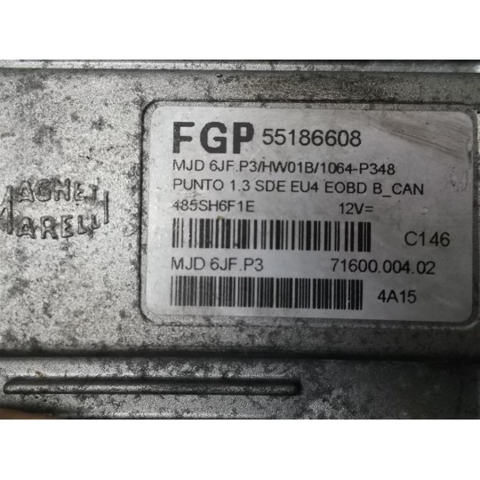CENTRALINA MOTORE FIAT Punto 2003>2010 usato