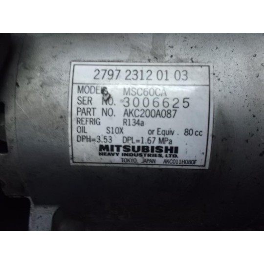 AIR CONDITIONER COMPRESSOR TATA Indigo 07>09 used
