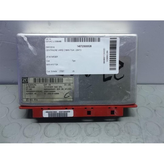 VARIOUS CONTROL UNIT C MAN TG-A 2000>2007 used